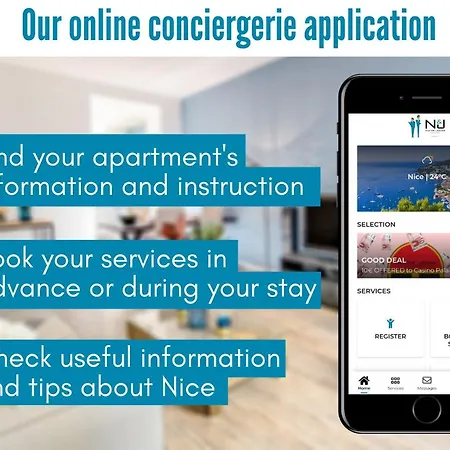 Nestor&jeeves - La Nissarde Terrasse - Center * Νίκαια