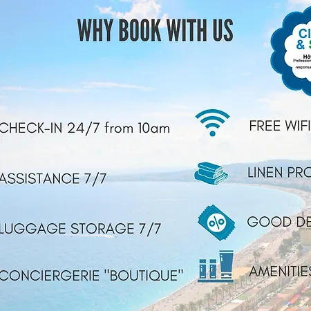 Διαμέρισμα Nestor&jeeves - La Nissarde Terrasse - Center