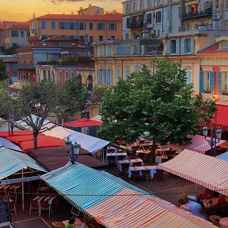 Nestor&jeeves - La Nissarde Terrasse - Center Διαμέρισμα *