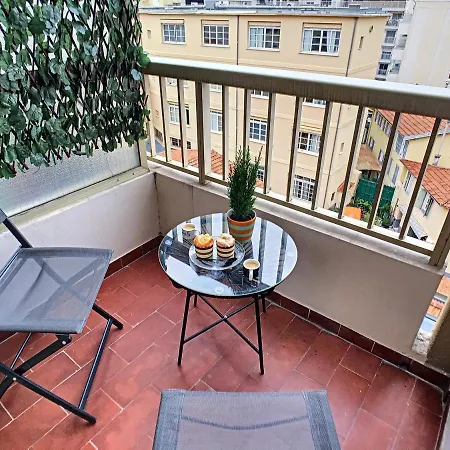 Nestor&jeeves - La Nissarde Terrasse - Center Διαμέρισμα *