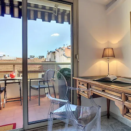 Nestor&jeeves - La Nissarde Terrasse - Center Apartamento Niza